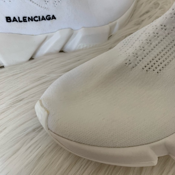 ⚜️SOLD⚜️ Balenciaga Crochet Speed Sneakers - Picture 2 of 6